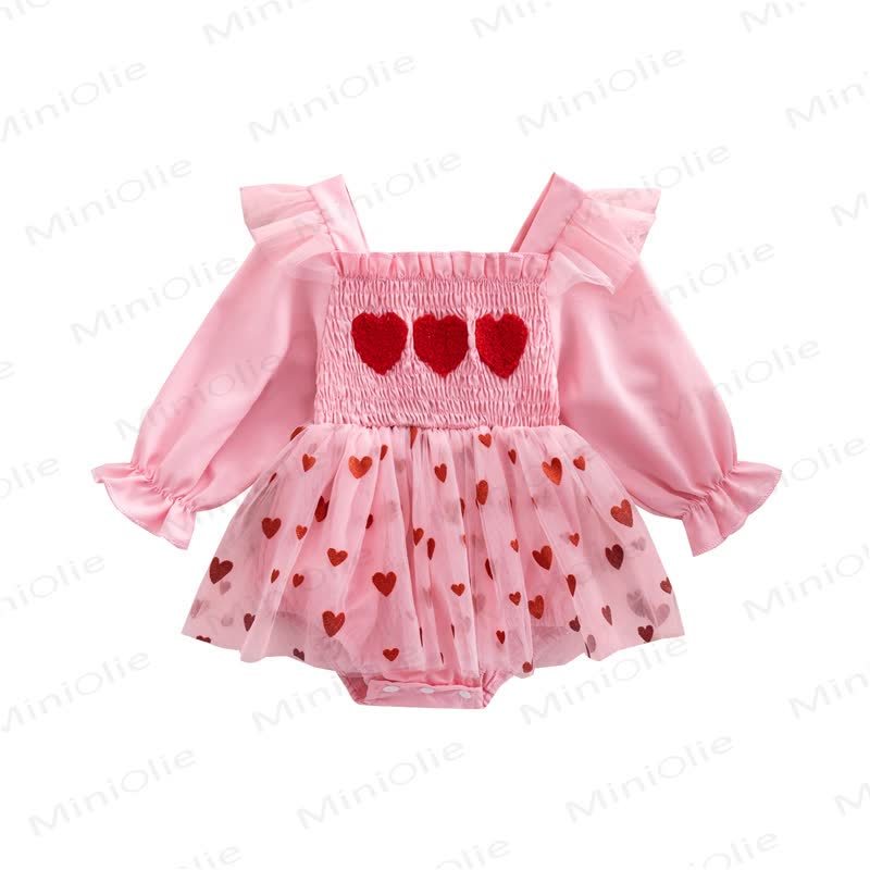 Baby Bodysuit mit Herz und Netzrock - image 7