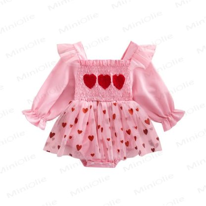 Baby Bodysuit mit Herz und Netzrock - image 7
