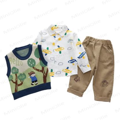 HELLO Baby Kleinkind Jungen 3-teiliges Set - image 5