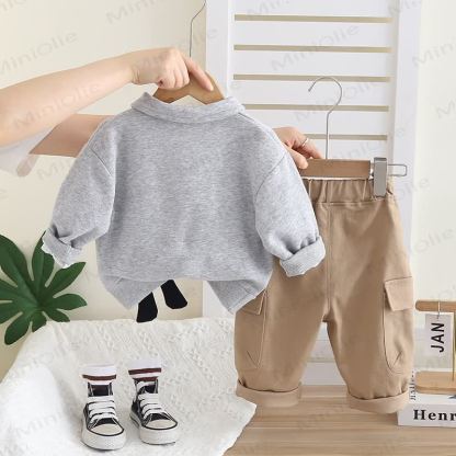 Baby Kleinkind Junge Giraffe 2-teiliges Set - image 4