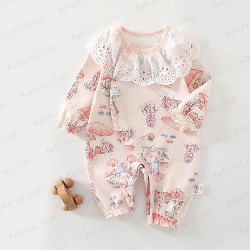 Baby Hase Mushroom Rosa Strampler - Rosa - 18-24M - image 1