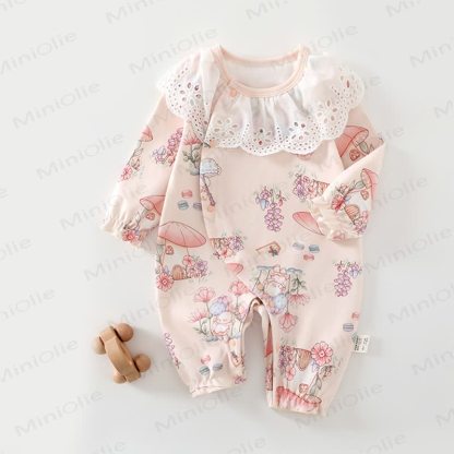 Baby Hase Mushroom Rosa Strampler - Rosa - 18-24M - image 1