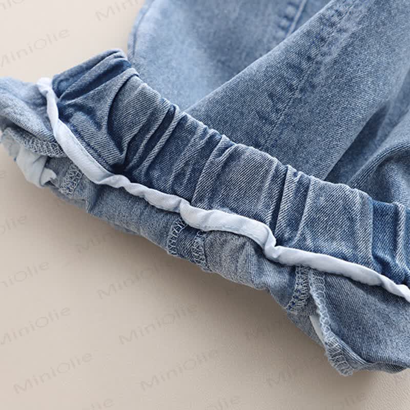 WORLD IS MINE Baby Kleinkind Mädchen Blume Schleife Smiley 2-teiliges Set - image 13