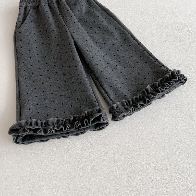 3-teiliges Set für Baby und Kleinkind, Mädchen, grau Schleife mit Punkt - image 12