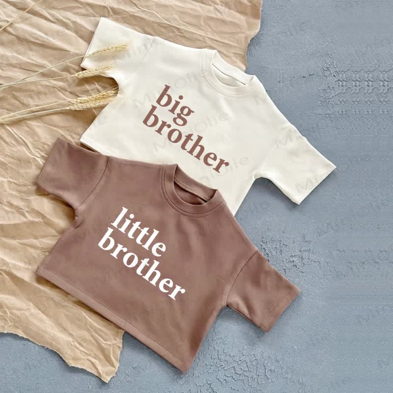 BIG/LITTLE BROTHER Baby Sommer Freizeit-T-Shirt - image 1