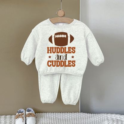 HUDDLES AND CUDDLES Baby Sweatshirt 2-teiliges Set - Grau - 2-3J - image 1