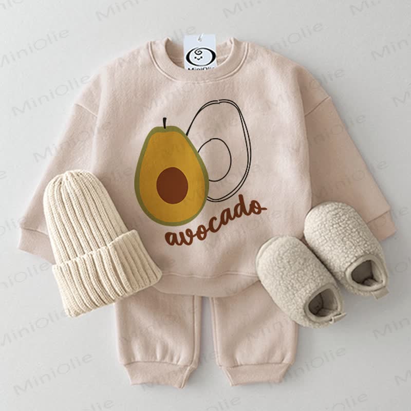 AVOCADO Baby Beige 2-teiliges Set - Beige - 2-3J - image 1