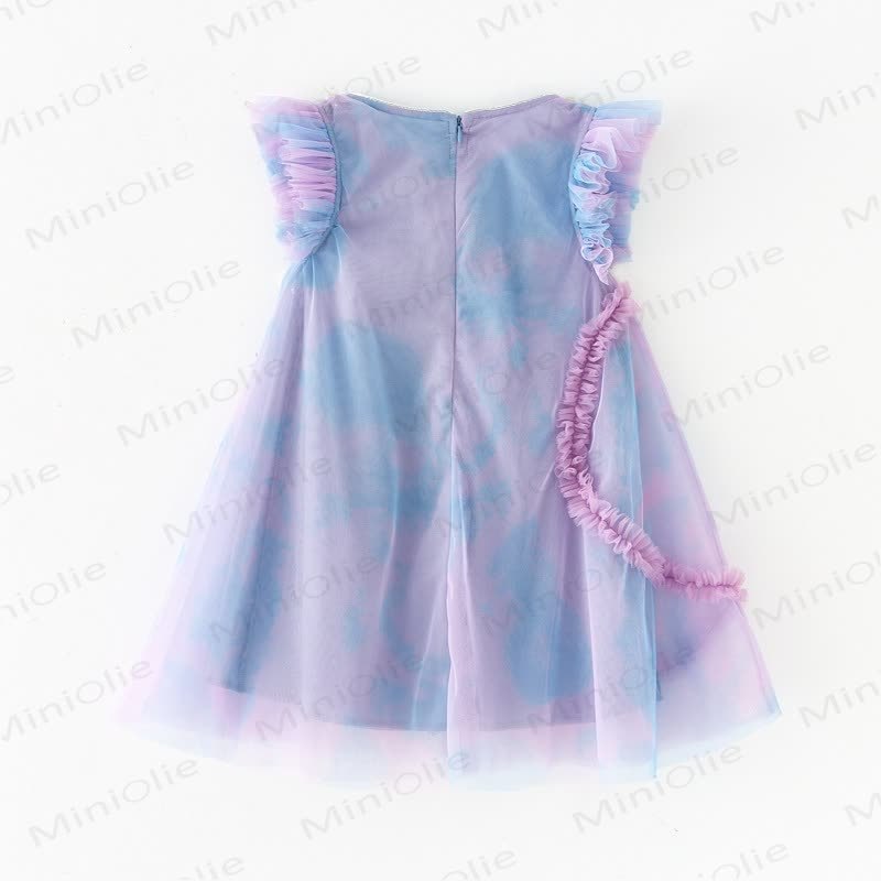 Kleinkind Blume/ Liebe - Kleid - Lila - 12Y - image 4