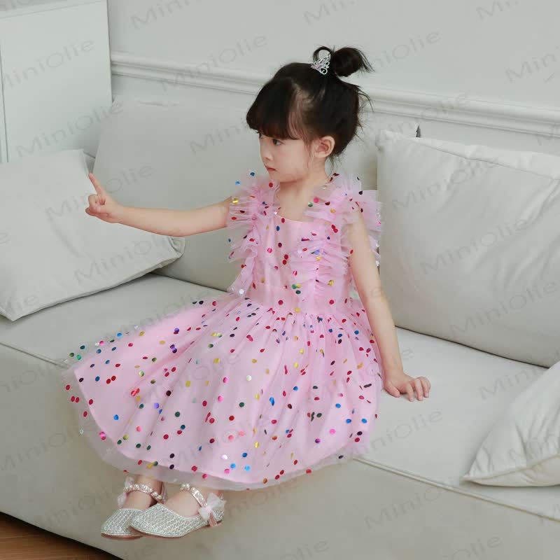 Kleinkind - Kleid für Kind und Mädchen - Rosa - 10Y - image 4