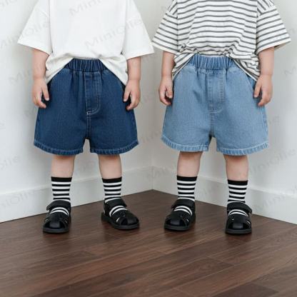 Baby Kleinkind - Denim in Shorts - image 1