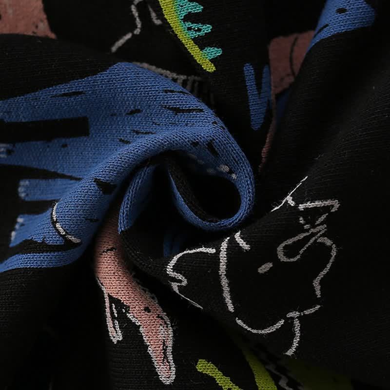 Kind Sweatshirt mit Dinosaurier Motiv und Kleinkind - image 4