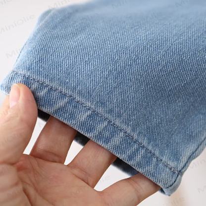 Overalls aus Denim mit Blume für Baby und Kleinkinder - image 9