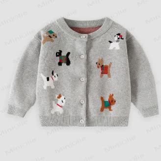 Baby Kleinkind Pullover - Grau - 5-7J - image 1
