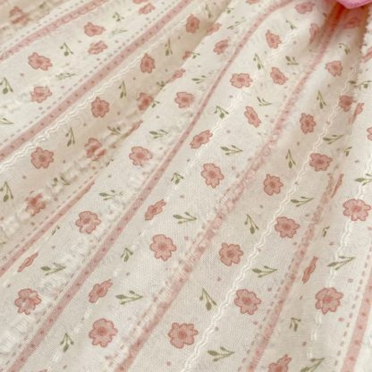 Rosa Kleid mit Blume und Schleife für Baby , Mädchen - image 14