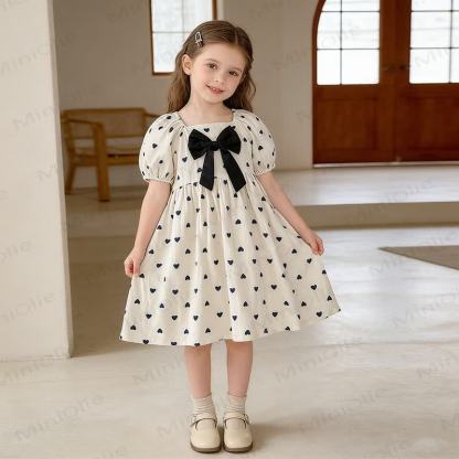 Beige Kleid mit Liebe für Baby und Kleinkind, Mädchen - image 6