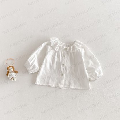 Baby mit Kleinkind und Süß Liebe / Beige Spitze - Beige Spitze - 3-5J - image 4