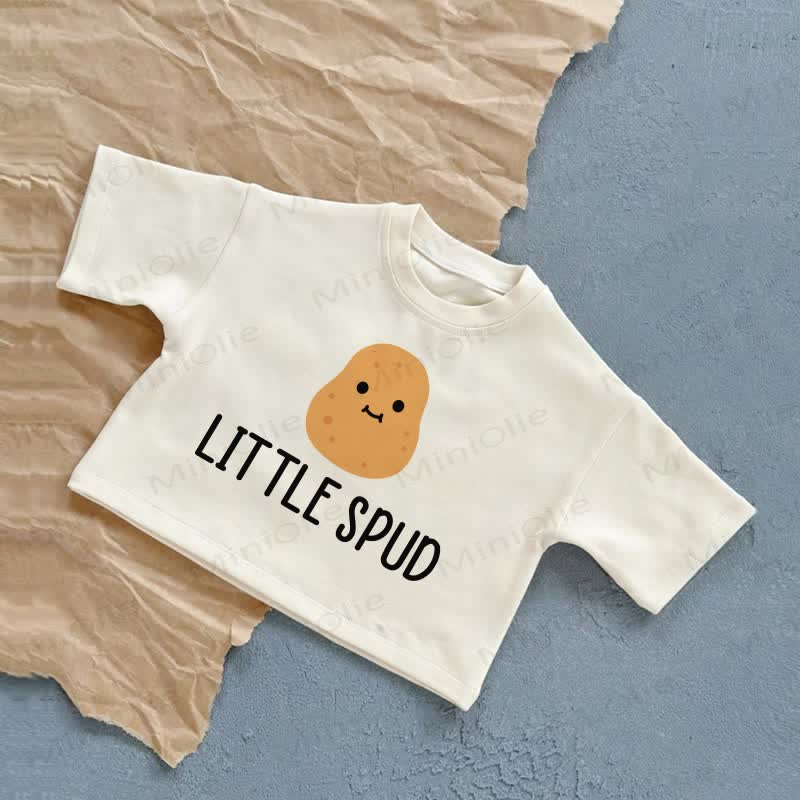 LITTLE SPUD Baby Sommer Freizeit-T-Shirt - Weiß - 2-3J - image 1