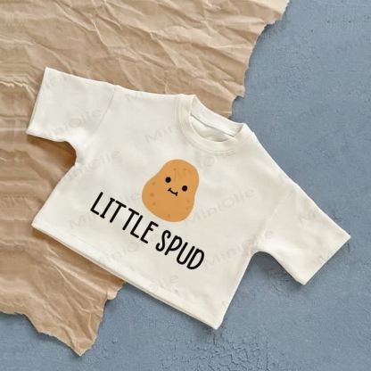 LITTLE SPUD Baby Sommer Freizeit-T-Shirt - Weiß - 2-3J - image 1