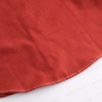 Rotes Hemd mit Brusttasche für Kind - image 9