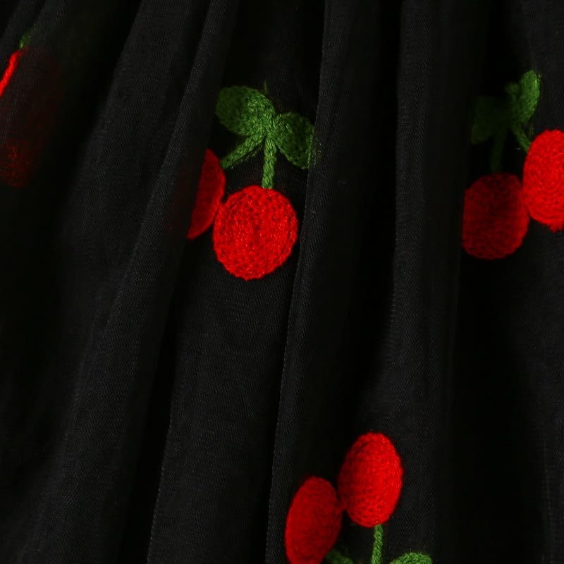 Süß Netz Kleid für Baby mit fliegenden Ärmeln - image 10