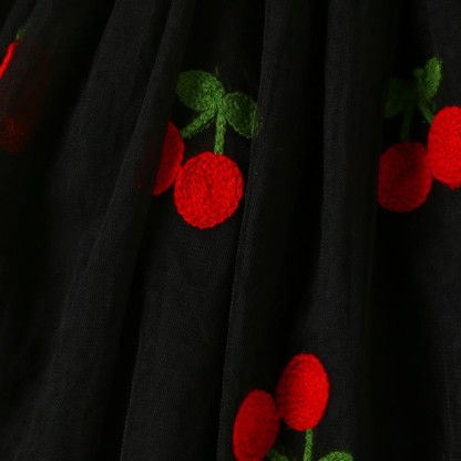 Süß Netz Kleid für Baby mit fliegenden Ärmeln - image 10