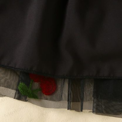 Süß Netz Kleid für Baby mit fliegenden Ärmeln - image 12