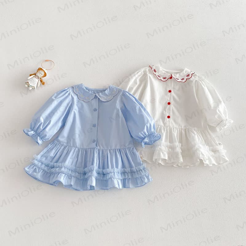 Baby für Baby , Mädchen , mit Schleife und Kragen - image 2