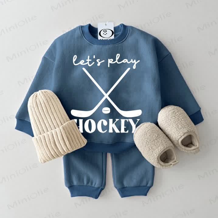 LET'S PLAY HOCKEY! Baby Sportanzug, Blau - Set - Blau - 2-3J - image 1