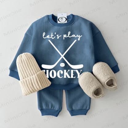 LET'S PLAY HOCKEY! Baby Sportanzug, Blau - Set - Blau - 2-3J - image 1