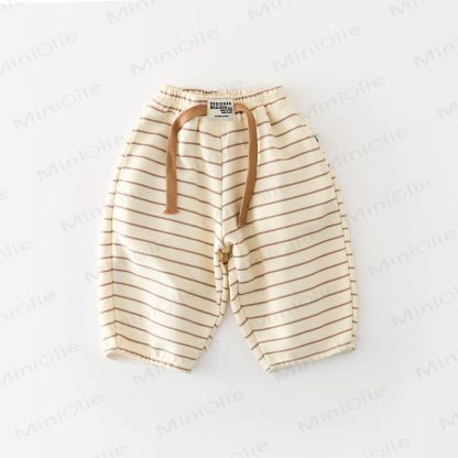 Streifen Hose für Baby und Kleinkind - Kaffee - 3-5J - image 3