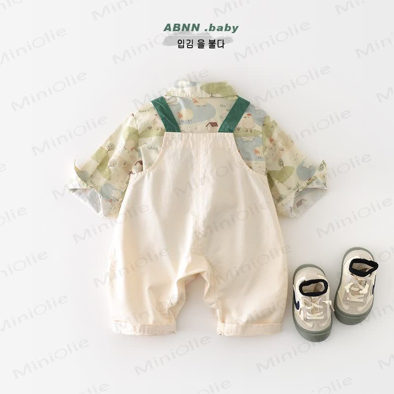 Baby Beige Baum Overalls - image 2