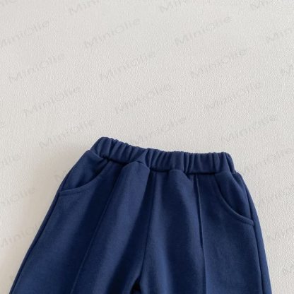 Baby Kleinkind Schleife Bär Farbblock 2-teiliges Set - image 7