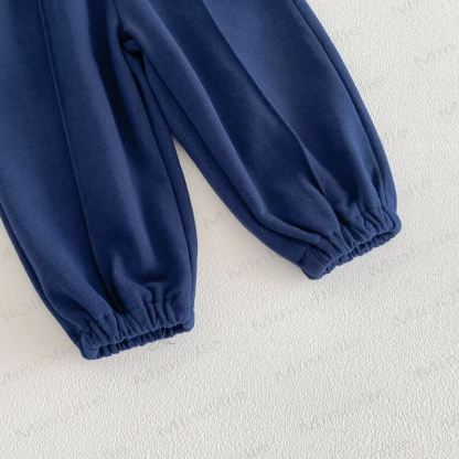 Baby Kleinkind Schleife Bär Farbblock 2-teiliges Set - image 8