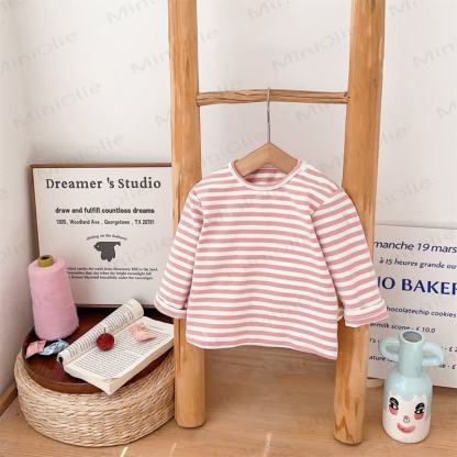 Set aus Baby Hasen- Overalls und Streifen T-Stück - image 8