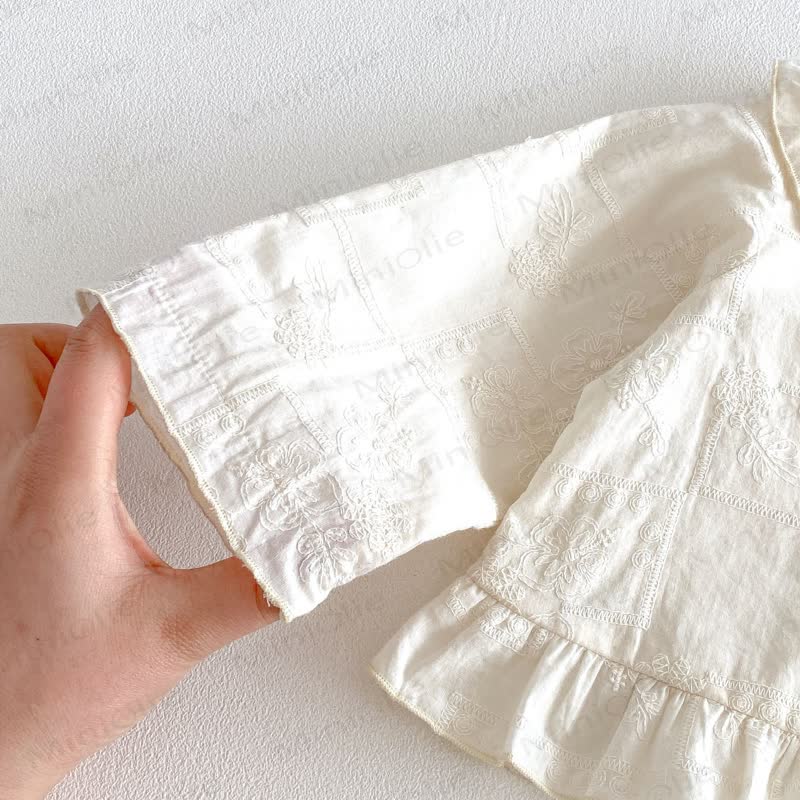 Baby Schleife - Spitze Tanktop in Einfarbig / Denim / Hose - image 17