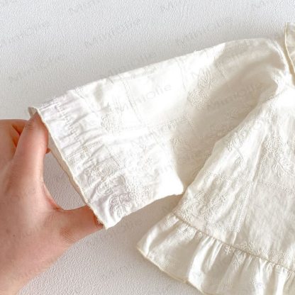 Baby Schleife - Spitze Tanktop in Einfarbig / Denim / Hose - image 17