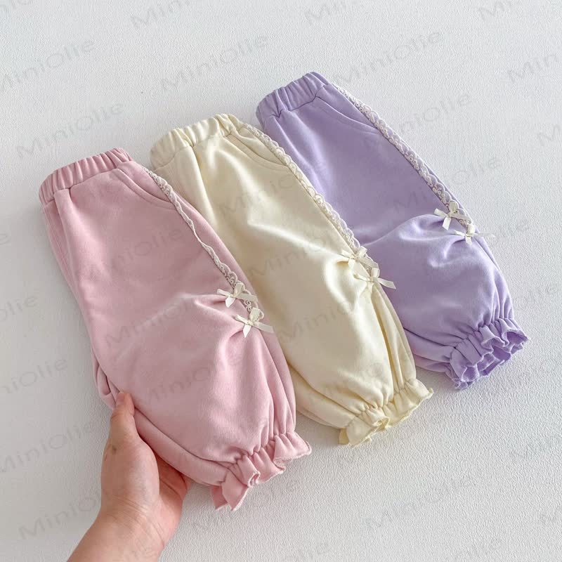 Baby Kleinkind Hose Schleife Lace - image 2