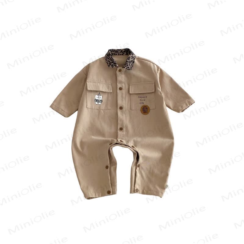 Baby Leoparden Strampler/ Jacke / Overalls - image 4