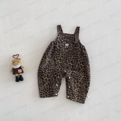 Baby Leoparden Strampler/ Jacke / Overalls - Overalls - 3-5J - image 10