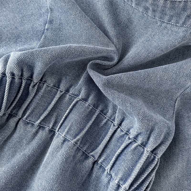 Kleinkind Kind Einfarbig Denim - Lace - image 6