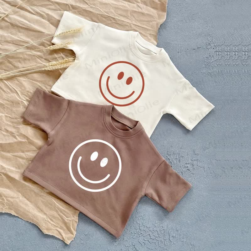 Baby Smiley Sommer Freizeit-T-Shirt - image 1