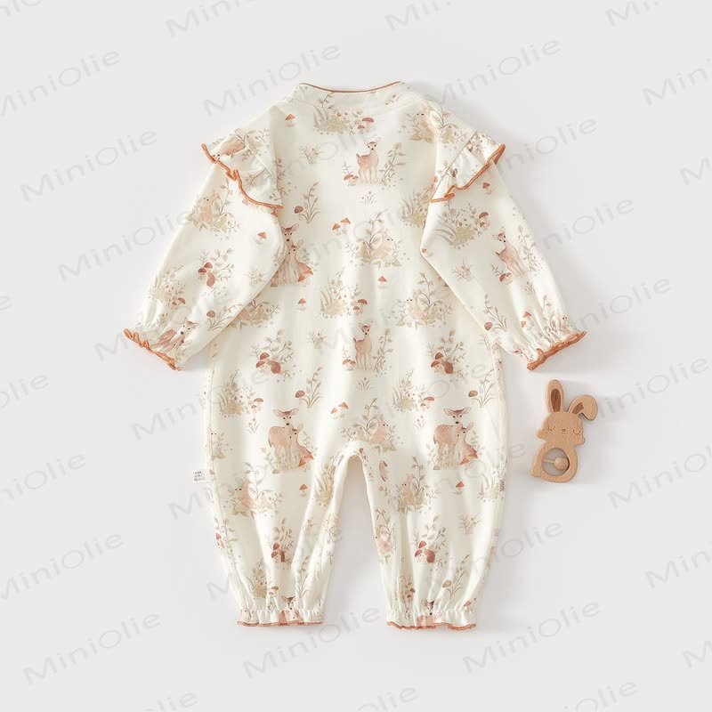 Baby Hase Mushroom Kimono Strampler - image 2