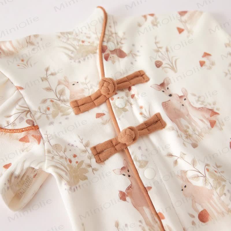 Baby Hase Mushroom Kimono Strampler - image 4