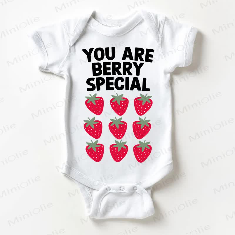 YOU ARE BERRY SPECIAL Baby Bodysuit, weiß - Weiß - 18-24M - image 1
