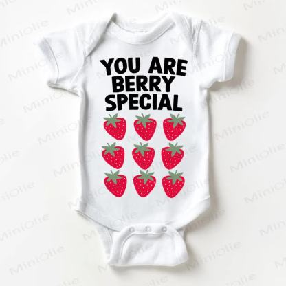 YOU ARE BERRY SPECIAL Baby Bodysuit, weiß - Weiß - 18-24M - image 1