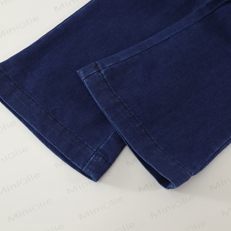 Zweiteiliges Set aus Denim für Kind und Mädchen - image 11