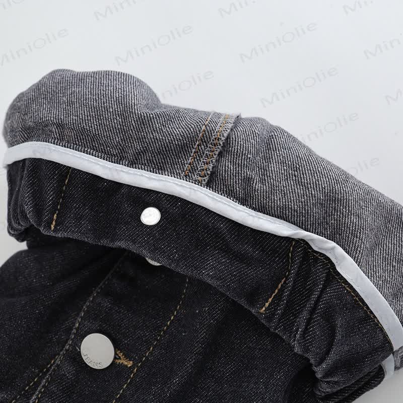 Shorts für Kind und Denim , Einfarbig - image 15