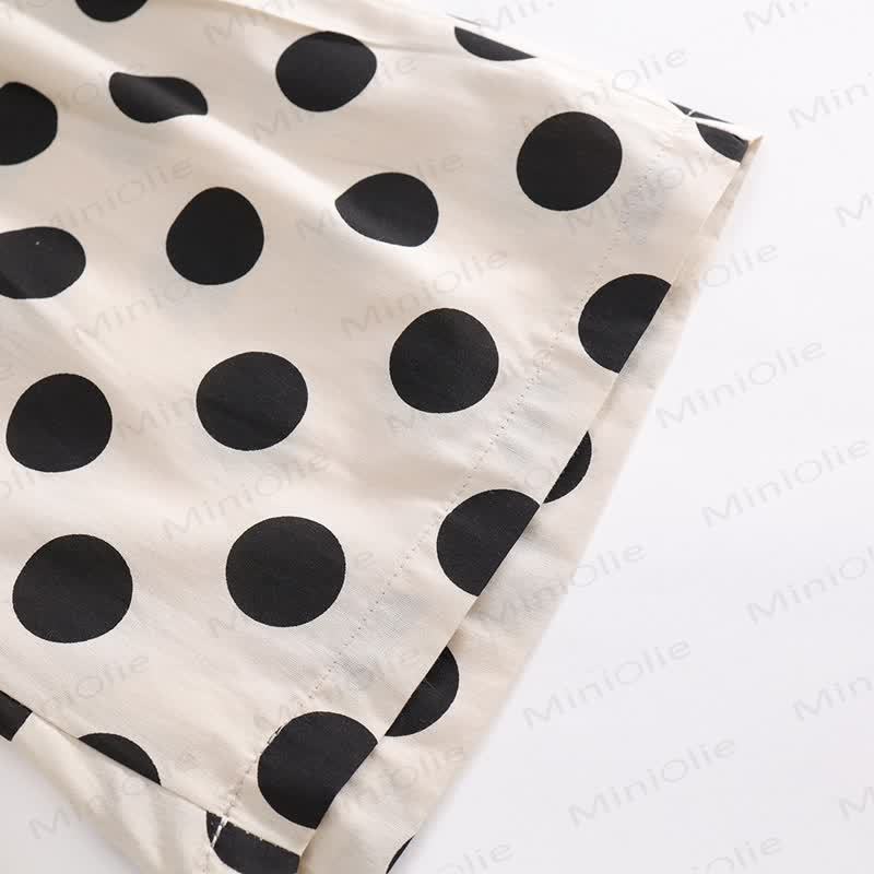 Beige Punkt 2-teiliges Set für Kleinkind und Mädchen - image 11