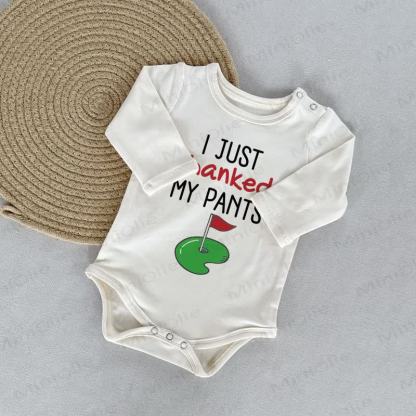 I JUST RANKED MY PANTS: Baby Golf weißer Bodysuit - Weiß - 18-24M - image 1