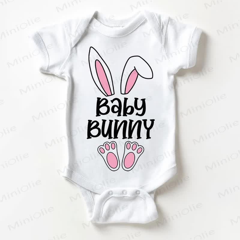 BABY BUNNY Baby Bodysuit , weiß, süß - Weiß - 18-24M - image 1